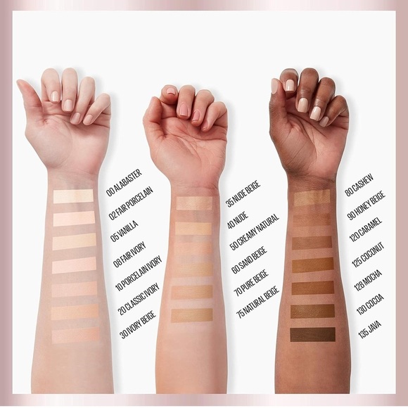 Maybelline 00 Alabaster Dream Radiant Liquid Hydrating Foundation 1oz - Picture 3 of 5